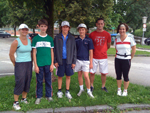 Konditionstraining an der Innpromenade
